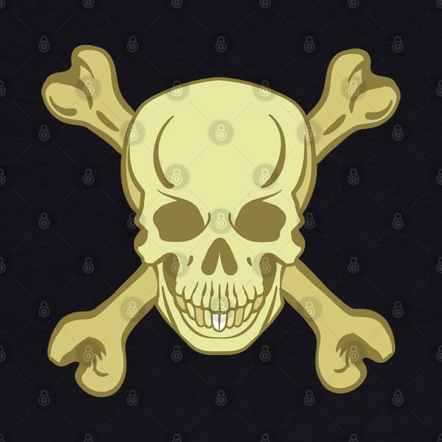 Halloween Skull and bones by holidaystore